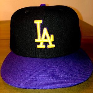 New Era 59FIFTY Los Angeles Lakers Dodgers hat